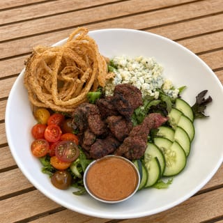 Black and Blue Steak Salad